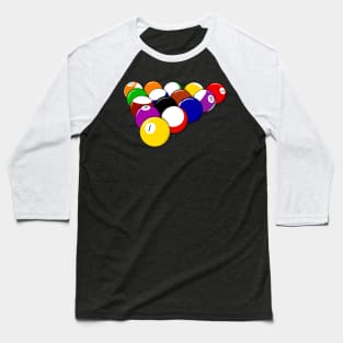 Billiards Hot Baseball T-Shirt